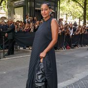 paris, france   july 06 tracee ellis ross arrives at balenciaga on july 06, 2022 in paris, france photo by marc piaseckigetty images for balenciaga